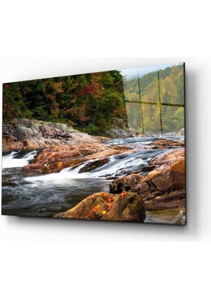 Doğa Manzara Cam Tablo 4mm Dayanıklı Temperli Cam