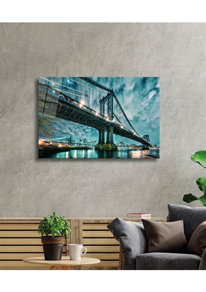 Şehir Manzaralı Cam Tablo, Ev ve Ofis Duvar Dekoru Hediyelik Büyük Tablo Dayanıklı Cam fiyatları