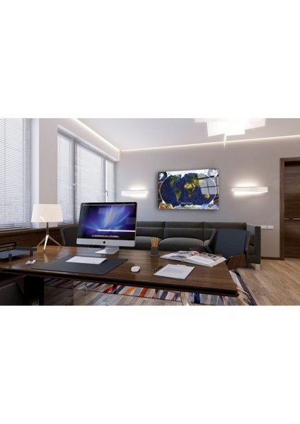 Dünya Haritası 55 Cam Tablo modelleri