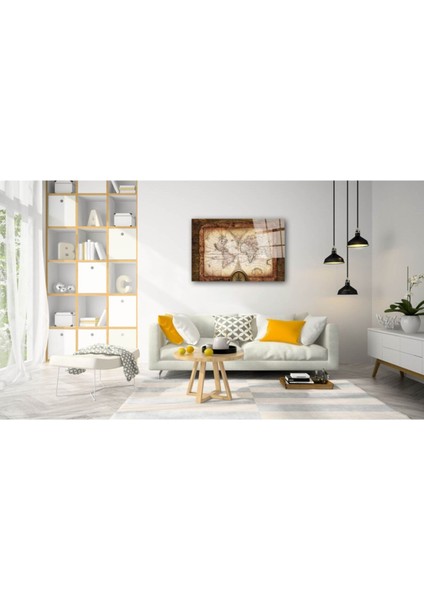 Dünya Haritası 64 Cam Tablo fiyatları