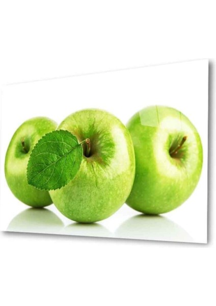 Meyveler Cam Tablo 4mm Dayanıklı Temperli Cam