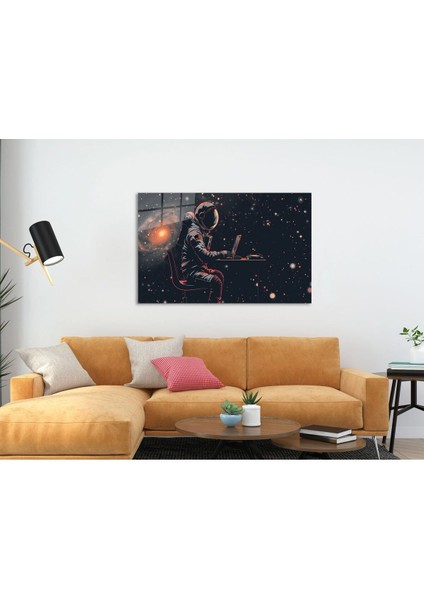 Yıldızlara Dokunan Melodi Cam Tablo Hediyelik Büyük Tablo Ev Ofis Dekoru fiyatları