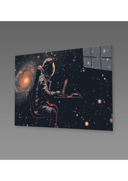 Yıldızlara Dokunan Melodi Cam Tablo Hediyelik Büyük Tablo Ev Ofis Dekoru fırsatları