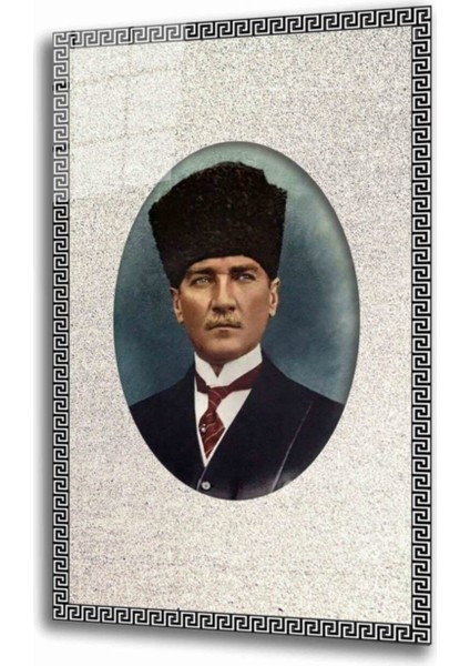 Atatürk Cam Tablo 4 mm