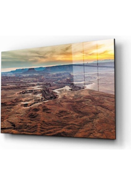 Doğa Manzara Cam Tablo 4mm Dayanıklı Temperli Cam