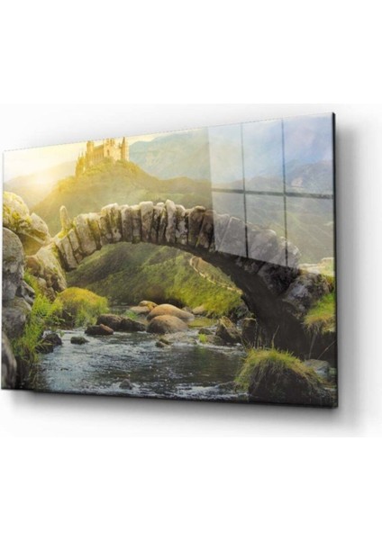 Doğa Manzara Cam Tablo 4mm Dayanıklı Temperli Cam