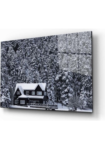 Doğa Manzara Cam Tablo 4mm Dayanıklı Temperli Cam