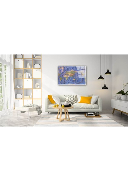 Dünya Haritası 48 Cam Tablo fiyatları