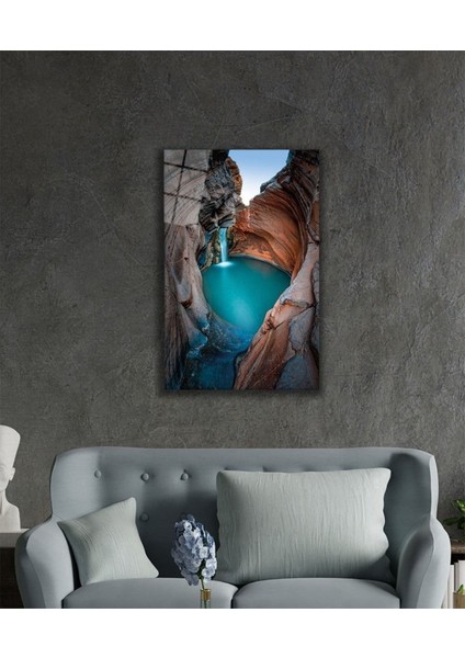 Doğa Şelale 4mm Dayanıklı Cam Tablo Temperli Cam fiyatları