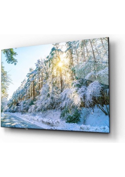 Doğa Manzara Cam Tablo 4mm Dayanıklı Temperli Cam