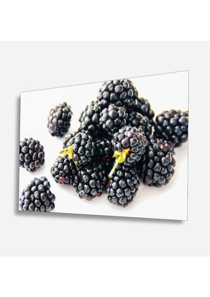 Meyveler Cam Tablo 4mm Dayanıklı Temperli Cam