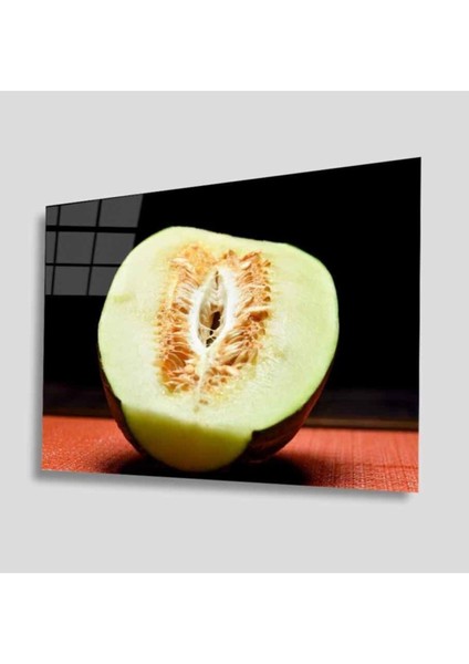 Meyveler Cam Tablo 4mm Dayanıklı Temperli Cam