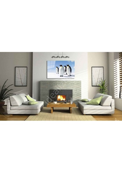 Penguen Hayvan Cam Tablo 4mm Dayanıklı Temperli Cam fiyatları