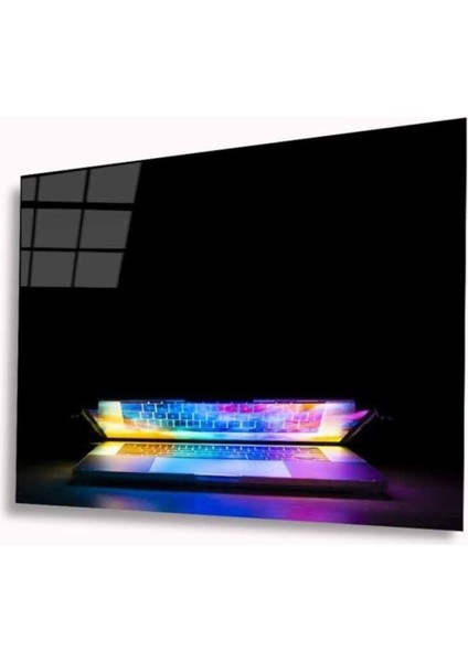 Laptop Cam Tablo 4mm Dayanıklı Temperli Cam