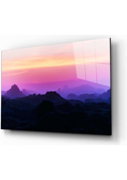 Doğa Manzara Cam Tablo 4mm Dayanıklı Temperli Cam