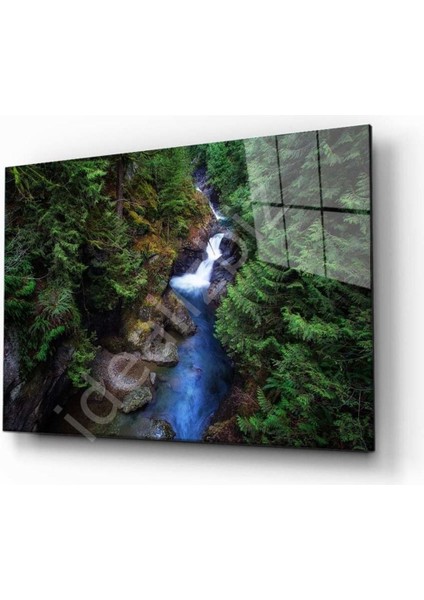 Doğa Manzara Cam Tablo 4mm Dayanıklı Temperli Cam