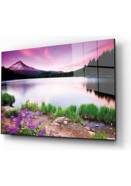 Doğa Manzara Cam Tablo 4mm Dayanıklı Temperli Cam