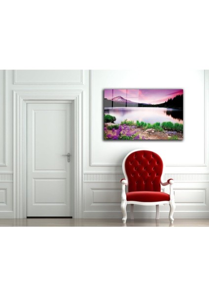 Doğa Manzara Cam Tablo 4mm Dayanıklı Temperli Cam fiyatları