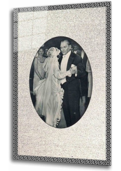 Atatürk Cam Tablo 4 mm Dayanıklı Temperli Cam