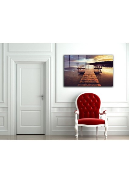 Doğa Manzara Cam Tablo 4mm Dayanıklı Temperli Cam fiyatları