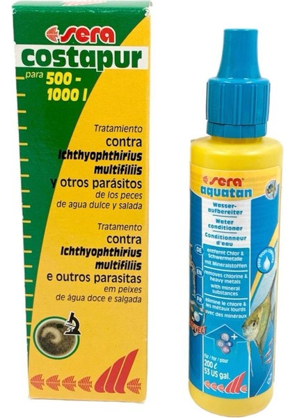 Costapur ve Aquatan 50 ml 2li Set