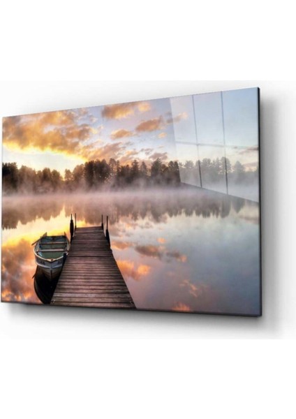 Doğa Manzara Cam Tablo 4mm Dayanıklı Temperli Cam