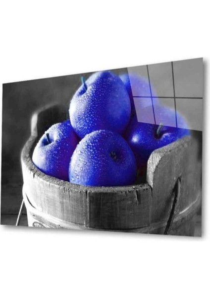 Meyveler Cam Tablo 4mm Dayanıklı Temperli Cam