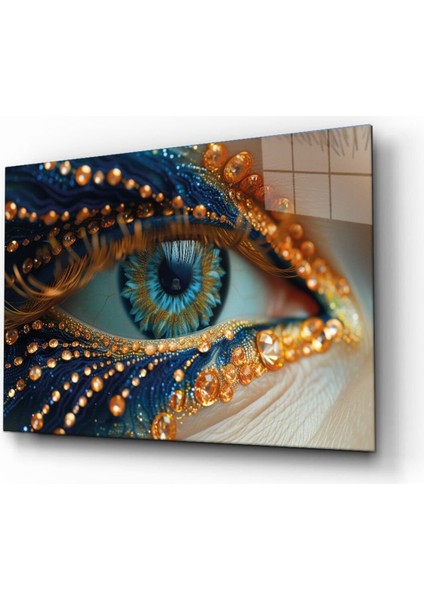 Işıltının Izinde Cam Tablo Hediyelik Büyük Tablo Ev Ofis Dekoru modelleri