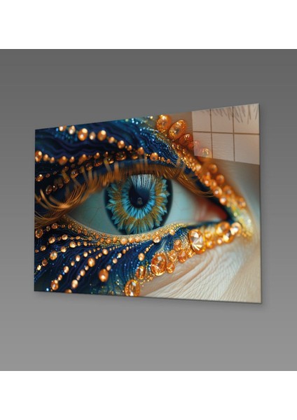 Işıltının Izinde Cam Tablo Hediyelik Büyük Tablo Ev Ofis Dekoru fırsatları