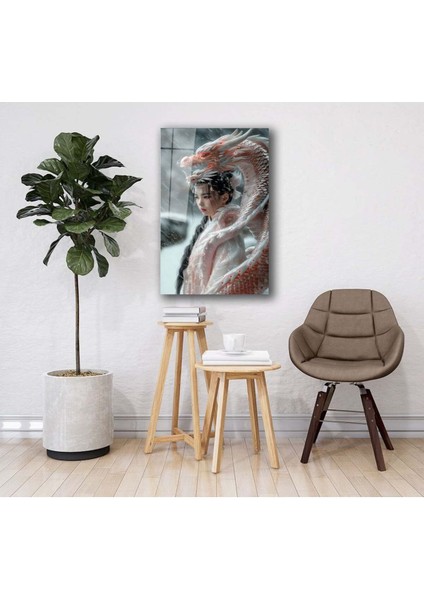 Kar Altında Efsane Cam Tablo Hediyelik Büyük Tablo Ev Ofis Dekoru fırsatları