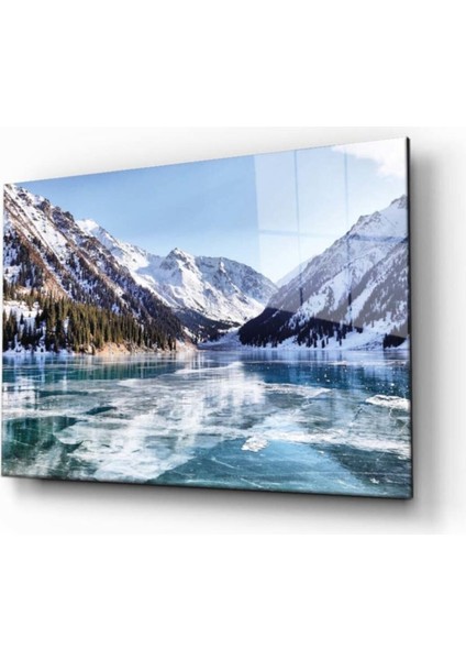Doğa Manzara Cam Tablo 4mm Dayanıklı Temperli Cam