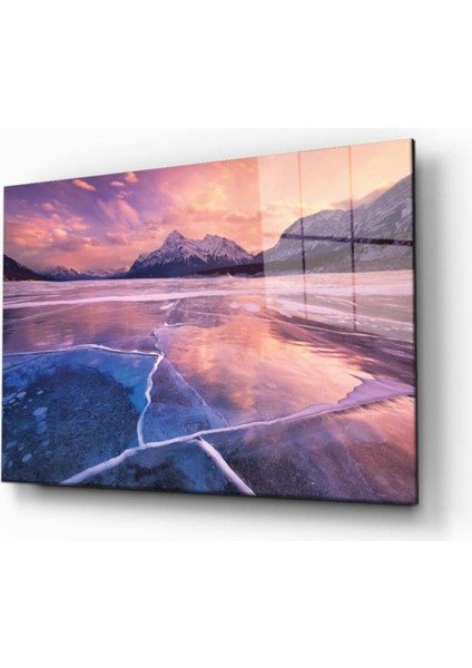 Doğa Manzara Cam Tablo 4mm Dayanıklı Temperli Cam