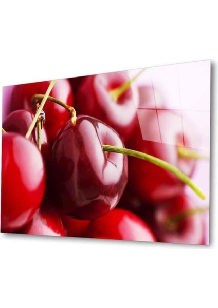 Meyveler Cam Tablo 4mm Dayanıklı Temperli Cam
