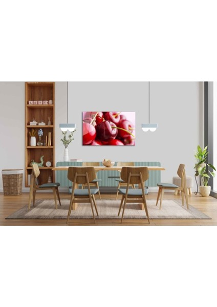 Meyveler Cam Tablo 4mm Dayanıklı Temperli Cam