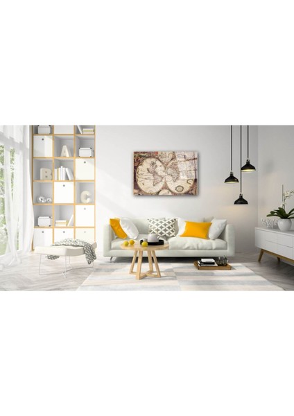 Dünya Haritası 82 Cam Tablo fiyatları