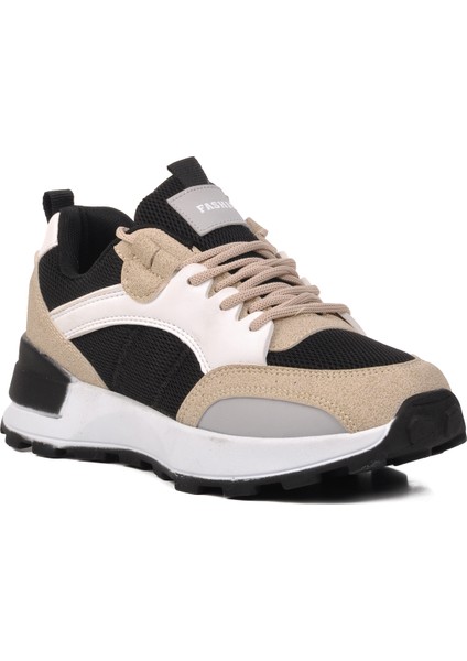 9927-24Y Siyah-Bej Unisex Sneaker modelleri