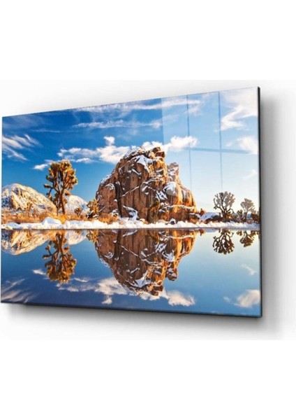 Doğa Manzara Cam Tablo 4mm Dayanıklı Temperli Cam