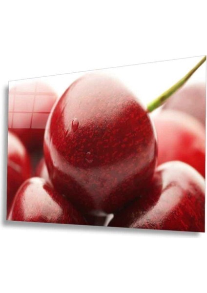 Meyveler Cam Tablo 4mm Dayanıklı Temperli Cam