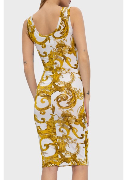 Desenli Bodycon Elbise Bayan Elbise 76HAO9B6 JS291 G03 fiyatları
