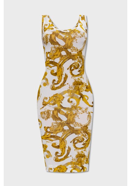 Desenli Bodycon Elbise Bayan Elbise 76HAO9B6 JS291 G03 fırsatları