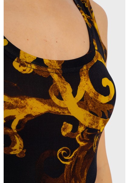 Desenli Bodycon Elbise Bayan Elbise 76HAO9B6 JS291 G89