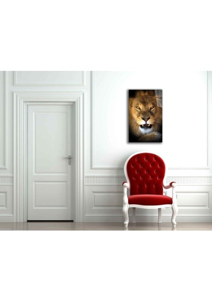 Aslan 15 Hayvan Cam Tablo fiyatları