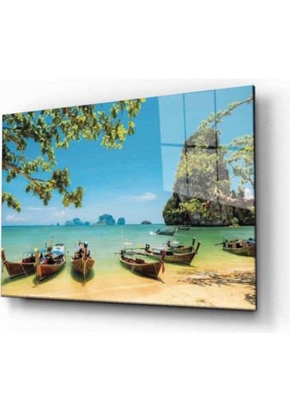 Doğa Manzara Cam Tablo 4mm Dayanıklı Temperli Cam