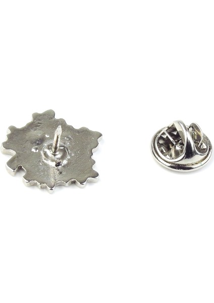 Çınar Yaprağı Tasarımında Metal Yaka Rozeti 1 Adet fiyatları