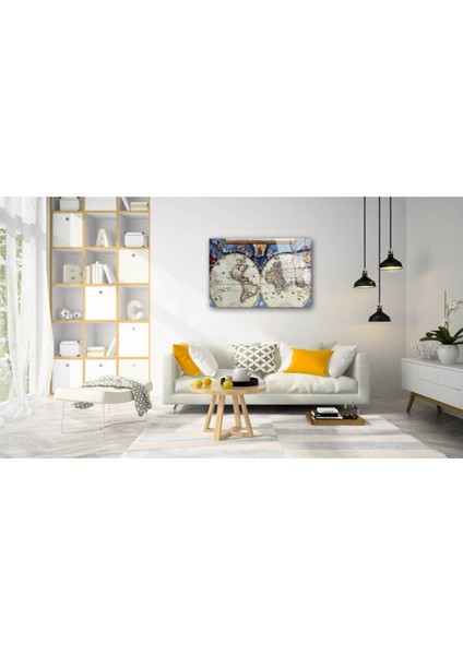 Dünya Haritası 62 Cam Tablo fiyatları