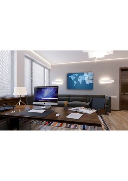 Dünya Haritası 70 Cam Tablo modelleri