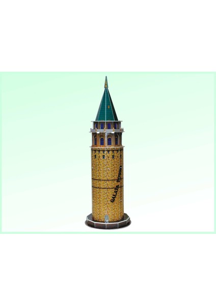 Galata Tower Galata Kulesi 3D Puzzle 3 Boyutlu Maket Yapboz