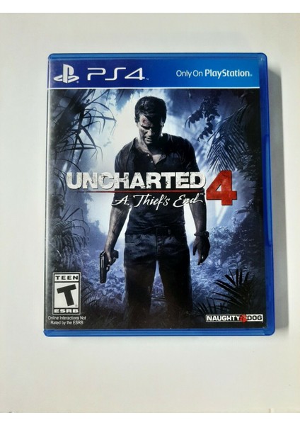 Ps4 Uncharted 4 A Thiefs End Ingilizce Versiyon