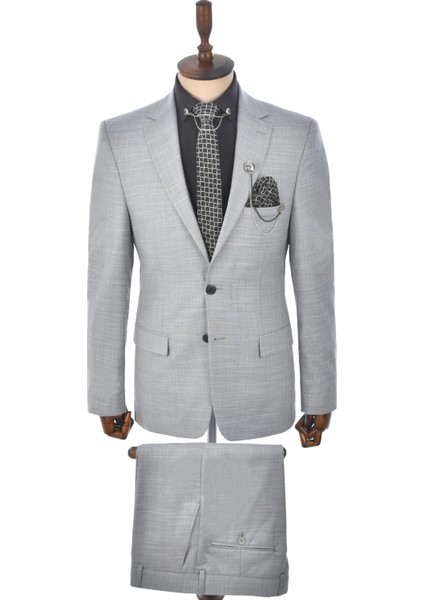 Çift Düğme Çift Yırtmaç Cep Kapaklı Regalar Kesim 2 Li Takım Elbise 2300375 fiyatları