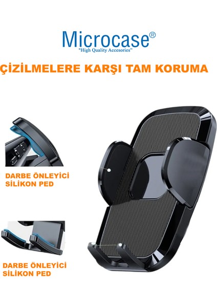 Izgaralıktan Vantuzlu Araç Içi 360 Derece Döner Telefon Tutucu - AL4224 modelleri